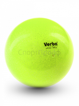 Мяч Verba Sport металлик 16см.