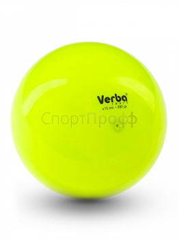 Мяч Verba Sport однотонный 17 см.