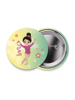 Значок "I love Rhythmic gymnastic"